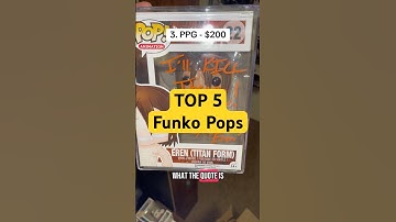 Top 5 Most Expensive Funko Pops! #funkopop #funko #funkopops #anime #onepiece #jjk #jujutsukaisen