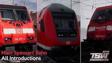 All Introductions - Main Spessart Bahn - Train Sim World 2020