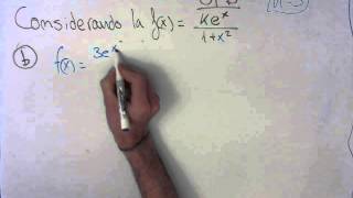 Determinar el valor de k para que la pendiente de la recta tangente sea 3