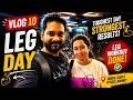 VLOG 10 | Leg Day Workout 🦵🔥 Bhopal Couple Gym Vlog | Intense Leg Training & Fitness Journey