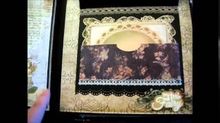 Mini Album Scrapbook Prima Nature Garden