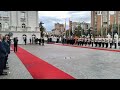 Welcome Ceremony at Government of North Macedonia for German Chancellor Olaf Scholz