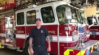 Hanover Fire Department 2022 Fire Sprinkler and Flashover Demonstration