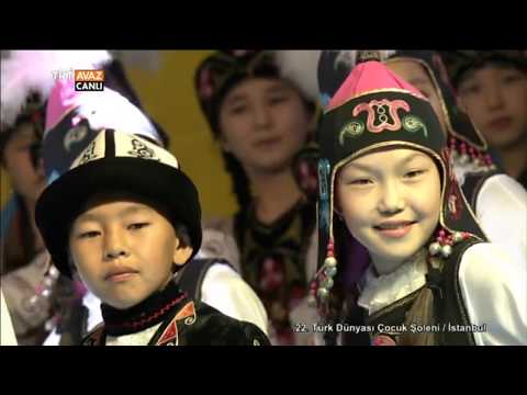 Kırgızistan'ın 2. Gösterisi - 22. Türk Dünyası Çocuk Şöleni - TRT Avaz