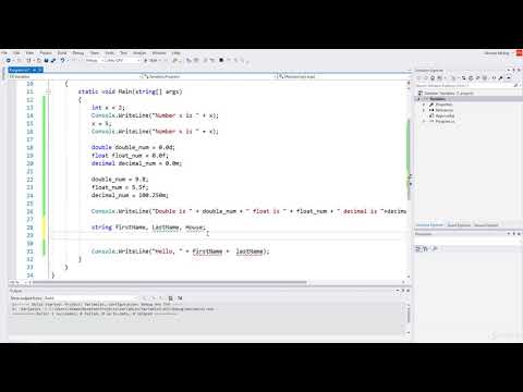 009 Data Types and Variables   Part 2