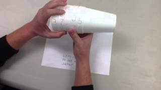 Using Cups to Add and Subtract