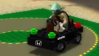 Yoda drifts his Honda Civic while high on ketamine