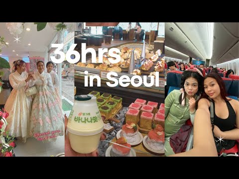 36hrs in Seoul | gyeongbokgung palace, streetfood and aesthetic cafes