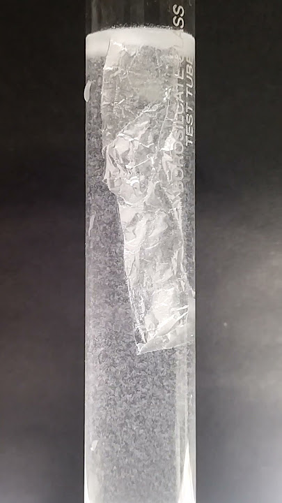 Aluminum and NaOH Reaction – Gas, Heat, and Chemistry!  #experiment #scienceexperiments