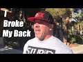 RHINO’S RHANT - TEN TALKS: “I Broke My Back”