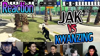 Reaction JAK VS KWANZING (ขวานซิ่ง) / GTAV GPL 2023