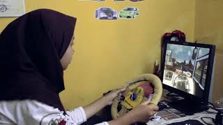 Putri Jadi Supir Bis Jetbus Setra 2