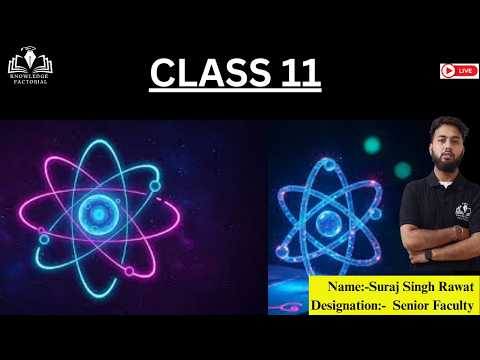 CLASS 11: STRUCTURE OF ATOM (PART 12) (2026-27)