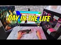 A Day in The Life of a Small Content Creator...