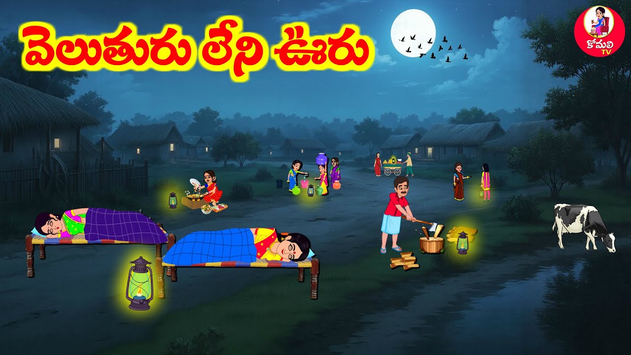 Stories In Telugu - వెలుతురు లేని ఊరు | Telugu Stories | Telugu Moral Stories