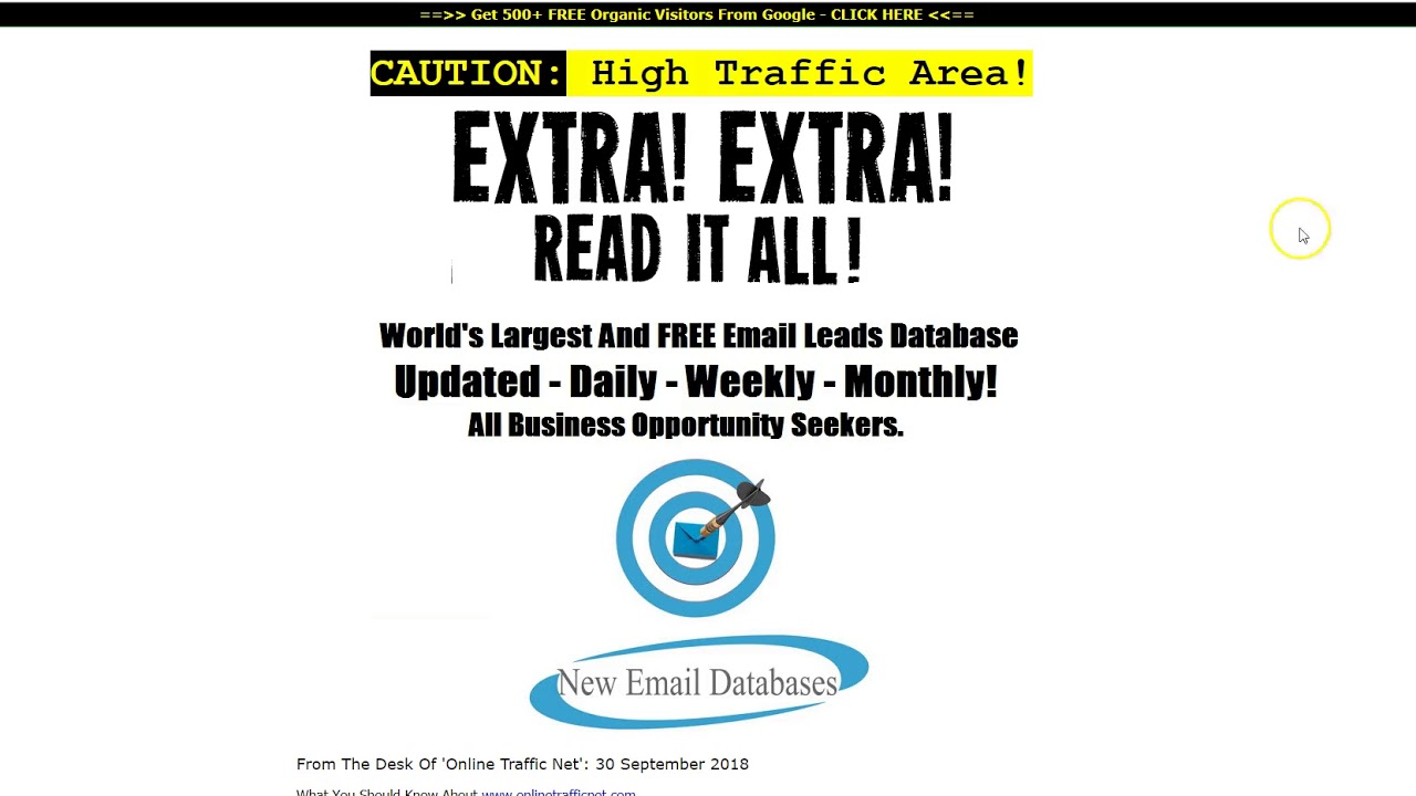 Network Marketing Leads 1000 MLM Leads Daily Plus FREE Mailer 2018