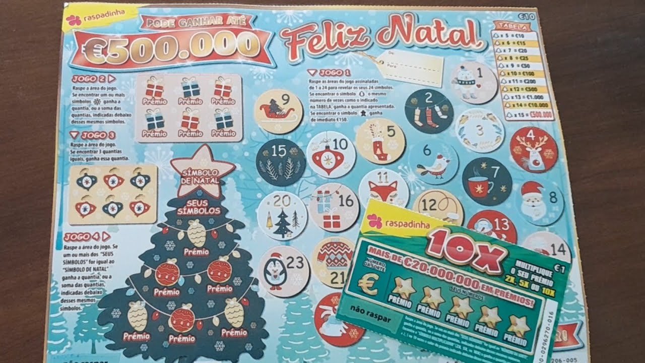 Jogos Santa Casa - Raspadinha - Jogo 360 - Feliz Natal