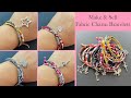 Make &amp; Sell | Beautiful Charm Liberty Fabric Adjustable Bracelet | Bangle Cuff | ब्रेसलेट | Pulseira