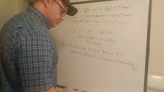 Aqueous Ionic Equilibrium: Titration of Strong Base with a Strong Acid