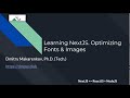 NextJS: Optimize Fonts & Images for Better Performance
