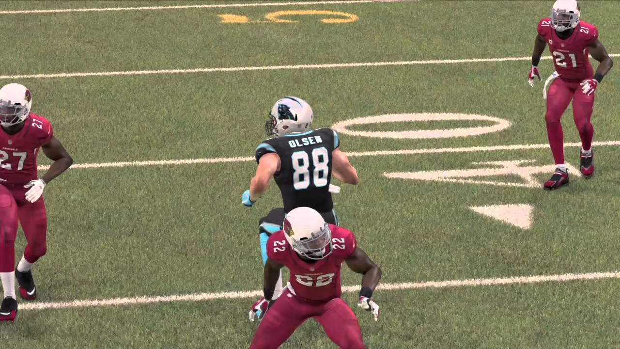 Madden NFL 16 Greg Olsen Rolls Over
