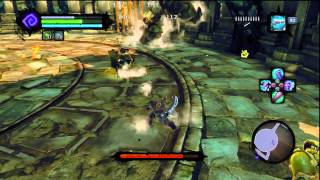 Darksiders II (2) - PS3 - Construct Hulk Boss Fight ( Apocalyptic )