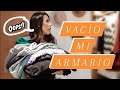 ADIÓS A MI ROPA!! 👗👖 VACÍO MI ARMARIO Y ASÍ LO ORDENO