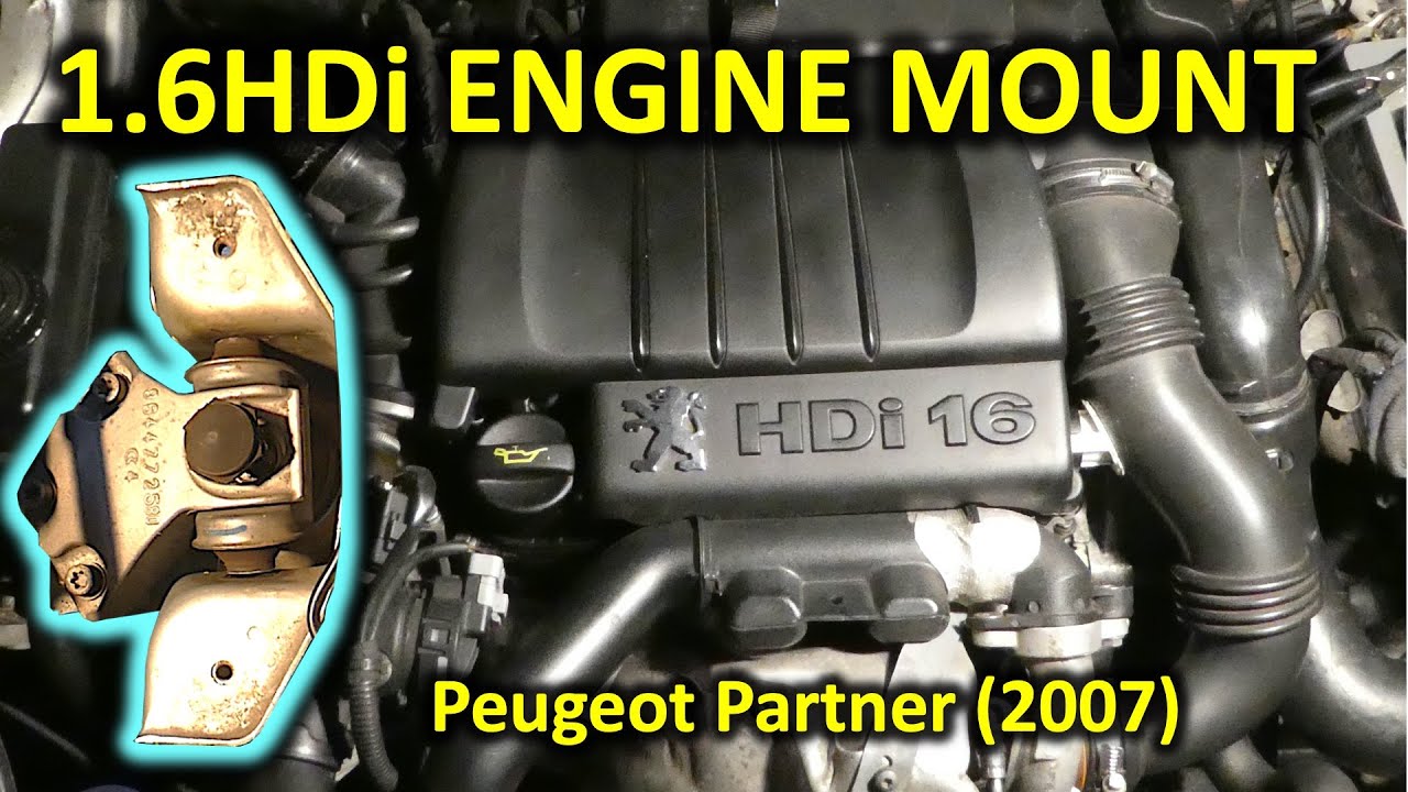 Peugeot partner 2.0 hdi 4x4 variante 1 genuine febi arrière engine mount