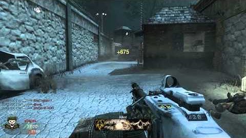 Black Ops Multiplayer Gameplay: M60 Triple Kill On Hanoi...MUST SEE!!!!