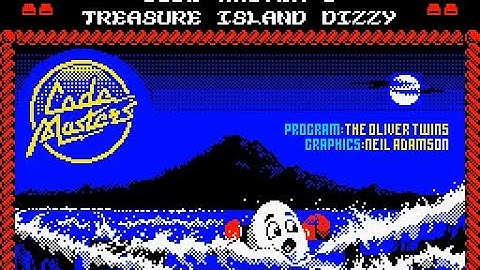 ZX Spectrum Longplay [104] Treasure Island Dizzy