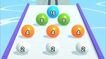 Ball Run 2048 - All Levels Gameplay Walkthrough Android iOS #156