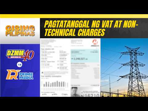 House set to tackle removal of VAT, non-technical charges from power bills | Gising Pilipinas
