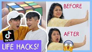 You guys wanted us to do a part 2 testing viral #tiktok life hacks, so
here go! don’t forget like the video and subscribe too! - purchase
our #benr...