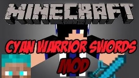 Minecraft 1.5.2 Mods | CYAN WARRIOR SWORDS MOD (Mod Showcase)