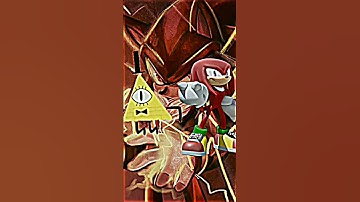 Bill Cipher Vs Random Sonic Universe #sonic #gravityfalls #random
