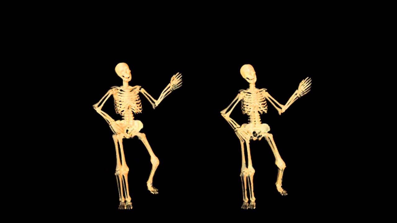 Танцующий скелет гифка, 30-лет