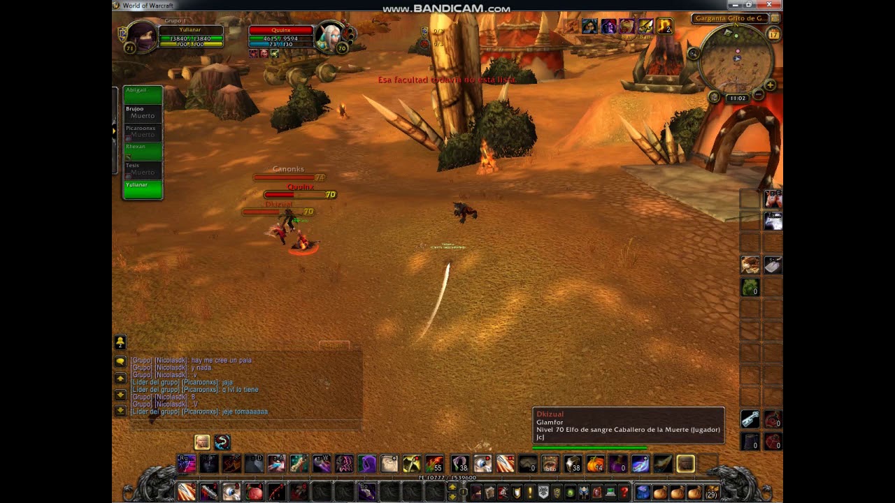 las mejores bgs caza/rogue twink 74 wow cataclysm
