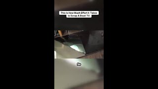 Think that broken TV is trash? Think again.