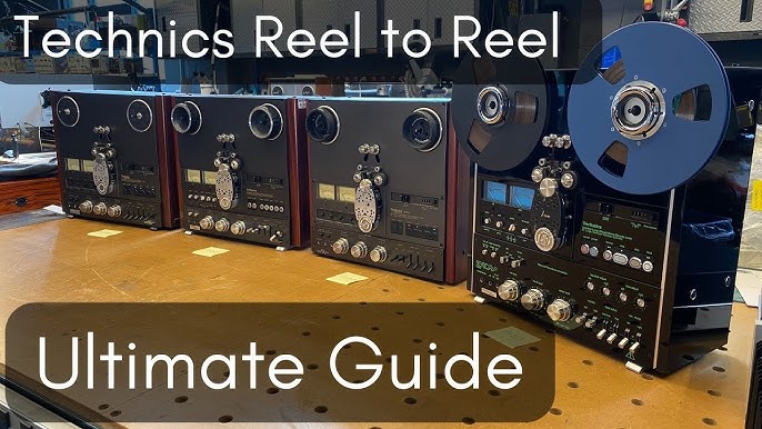 Understanding 4 Track Versus 2 Track on a Classic Technics RS-1500 Reel to  Reel 