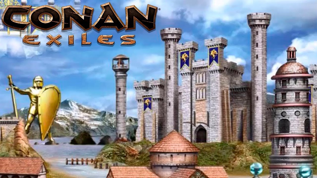 Конан замки. Замки в игре Конан. Conan Exiles замок. Крепость Клаэля Conan Exiles. Конан постройки.