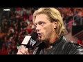 Raw: Edge reveals that he must retire from competition