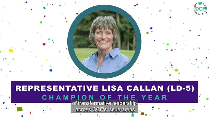 2022 Champion of the Year: Rep. Lisa Callan