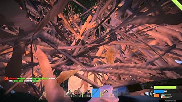 Rust game Tree Glitch