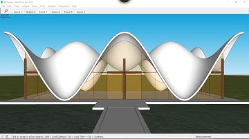 How to Design Bosjes Chapel in SketchUp | SketchUp Organic Modeling | SketchUp Plugin Tutorial
