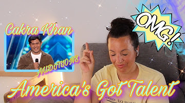 Reacting to Cakra Khan on AGT 2023 | HIS VOICE CAPTIVATES  THE JUDGES AND AUDIENCE 😍❤️