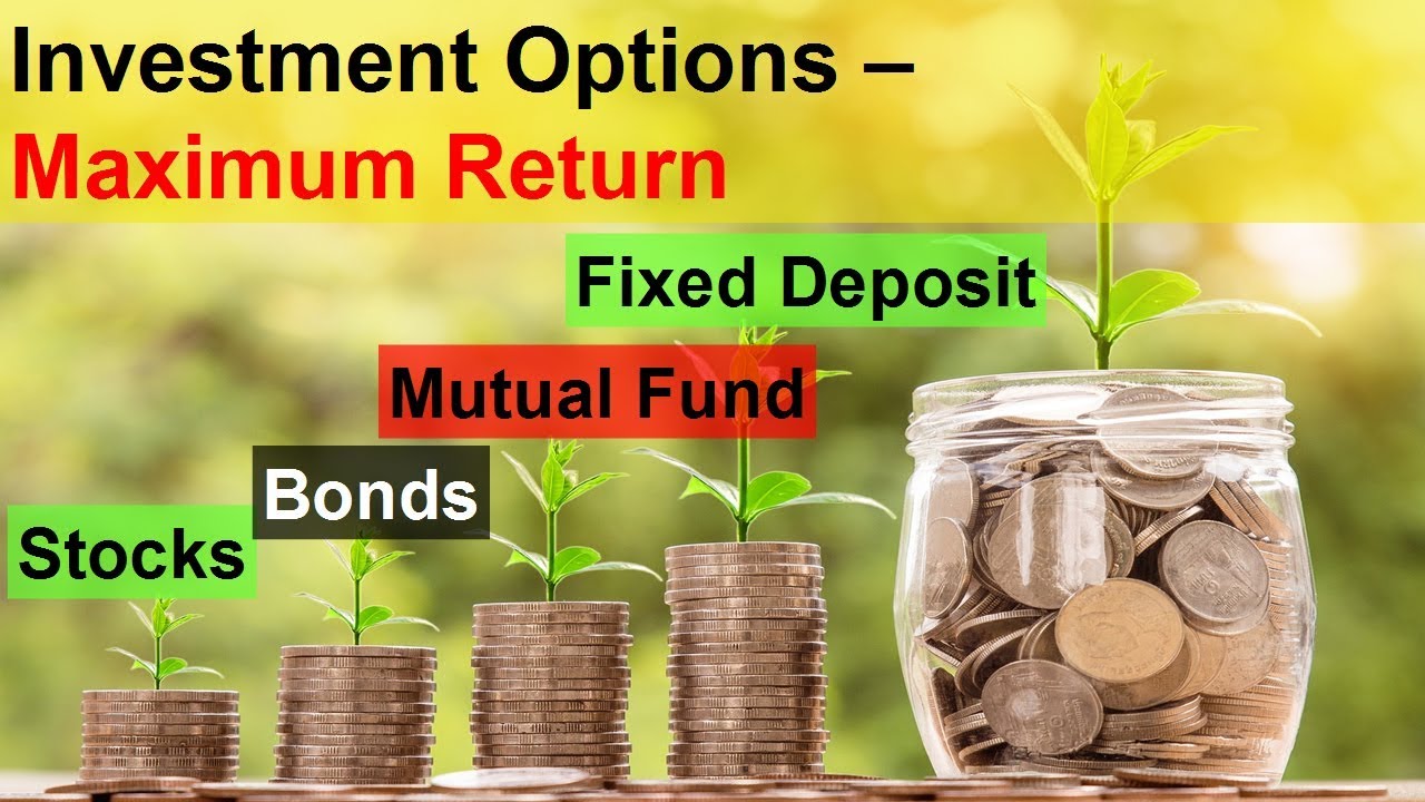 Investment Options | Where to Invest Money for Best and Maximum Return