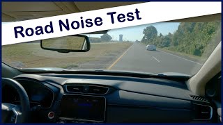 2022 Honda CR V Road Noise Test