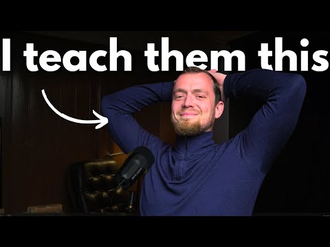 POV: You teach millionaires how to manifest even more.