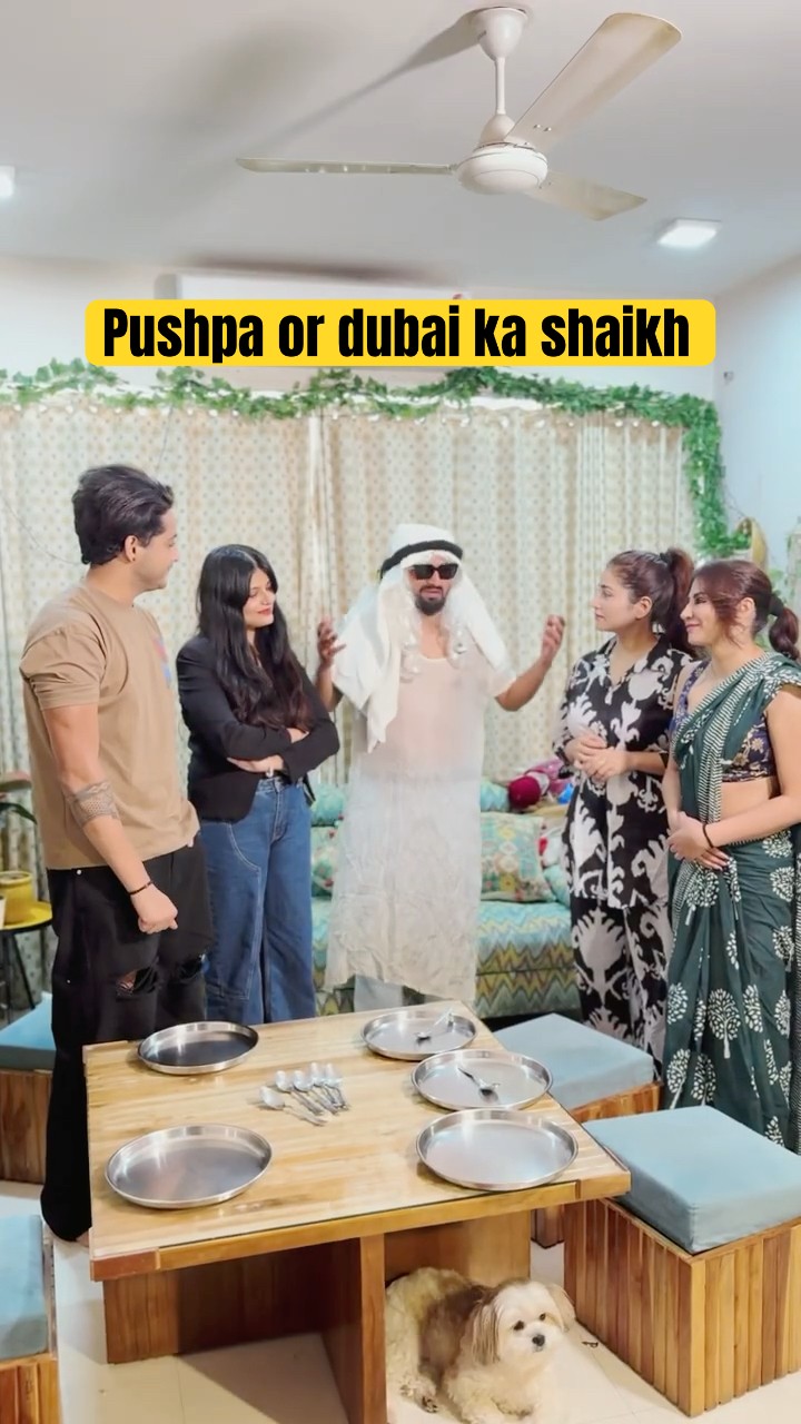 Pushpa or Shaikh from dubai ????❤️ #priyankatyagi #trendingonshorts #shorts