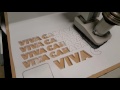 3D Letters cutting